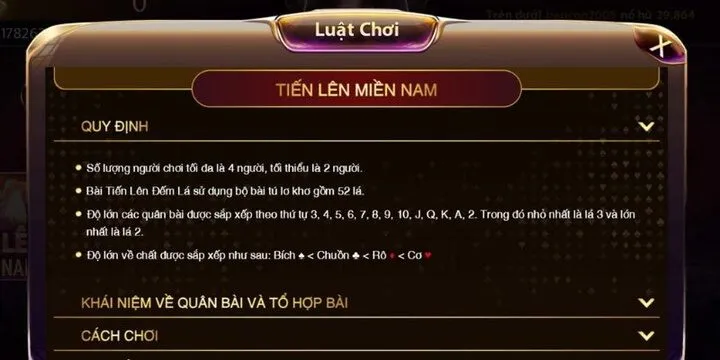 Luật tiến lên miền nam tham gia một ván cược